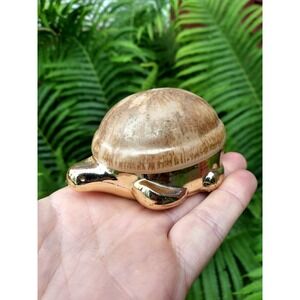 Avon turtle Patchwork cream sachet 1970s